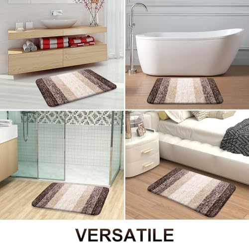 OLANLY Bathroom Runner Rug 70x20, Extra Soft Absorbent Microfiber Bath Rugs - Image 7