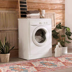 Yamaziot Washable Runner Rug, 2x8 Non-Slip Boho Vintage Hallway Kitchen Rug - Image 6