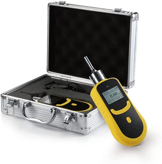 ATO Portable High Sensitivity Chlorine (Cl2) Gas Leak Detector, 0 to 10 ppm, with Sound and Light Alarm