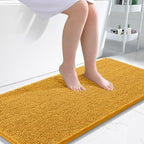 OLANLY Large Bathroom Rugs 50x30, Extra Soft Absorbent Chenille Bath Rugs by OLANLY