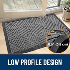 OLANLY Front Door Mat Outside Entrance 35x23, Waterproof Heavy-Duty Doormat - Image 5