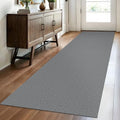 EARTHALL Washable Runner Rug, Non Slip Hallway Runner, 2.6x8 Ft, Dark Gray by Unknown