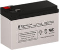 SigmasTek PCM Powercom Black Knight Pro BNT-800AP Compatible UPS Battery, 12V 7.5Ah F2