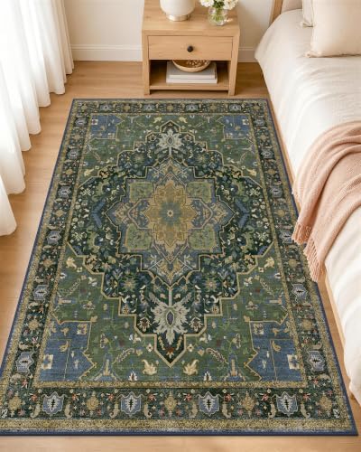 OLANLY 3x6 Washable Runner Rug, Soft Non Slip Carpet for Hallway Kitchen by OLANLY