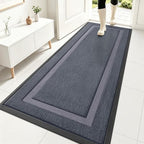 OLANLY Front Door Mat Outside 71x23, All-Season Heavy-Duty Rubber Doormat by OLANLY