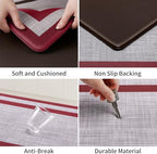Mattitude Kitchen Mats Set of 2,Cushioned Anti-Fatigue Non-Skid Rug Sets - Image 4