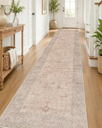 OLANLY 2'6"x14' Washable Runner Rug, Non Slip Carpet for Hallway Kitchen by OLANLY