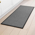 SUMLANS Kitchen Mat for Floor, Washable Non Slip Rugs, Black by SUMLANS