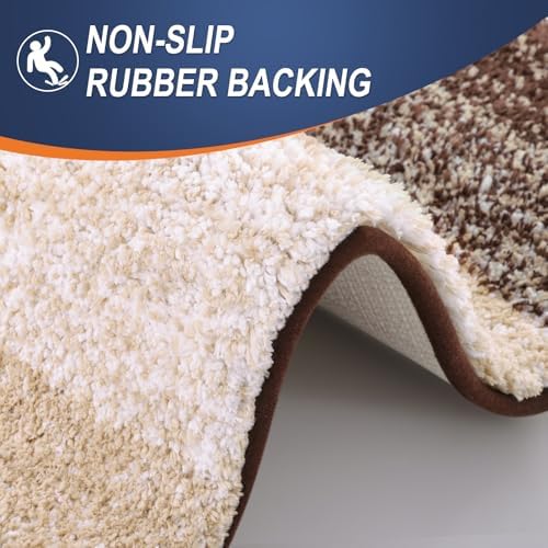OLANLY Bathroom Rugs Mat 30x20, Extra Soft Absorbent Microfiber Bath Rugs - Image 5
