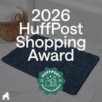 GORILLA GRIP Bath Rug Mat for Bathroom, Absorbent Chenille, 30x20 Navy Blue - Image 6