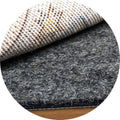 BAGAIL Felt and Natural Rubber Backing Rug Pads 1/8” Thick, Round 8 Feet Non Slip Rug Gripper Keep Rugs in Place, Under Area Rug Protective Cushioned Pads, Carpet Runners, Hardwood Floors Protection by BAGAILBASICS