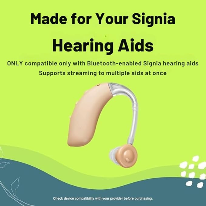 TV Streamer for Bluetooth Hearing Aids – Wireless Audio Transmitter with Digital Stereo, Easy Pairing, Optical & Analog Inputs, Supports Multiple Pairs