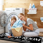 Non-Slip Laundry Room Rug Runner, Farmhouse Washable Laundry Mat - Image 7