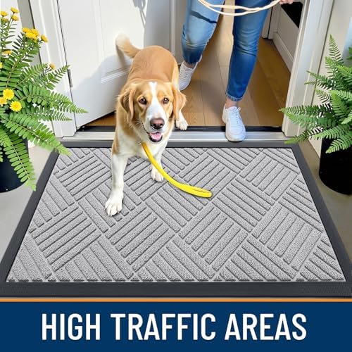 OLANLY Front Door Mat Outside Entrance 47x23, Waterproof Heavy-Duty Doormat - Image 6