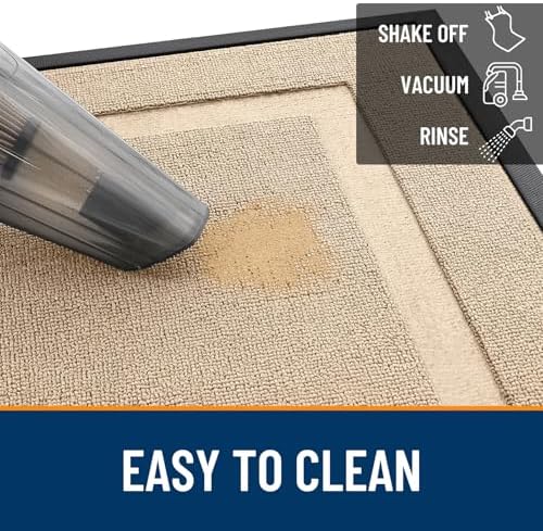 OLANLY Front Door Mat Outside 71x23, All-Season Heavy-Duty Rubber Doormat - Image 5
