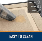 OLANLY Front Door Mat Outside 35x23, All-Season Heavy-Duty Rubber Doormat - Image 5