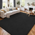 AROGAN 6x9 Area Rugs for Living Room Non Slip Dorm Bedroom Rug, Dark Grey by AROGANAREARUG