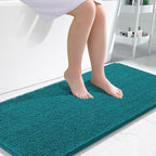 OLANLY Bathroom Runner Rugs 47x24, Extra Soft Absorbent Chenille Bath Rugs by OLANLY