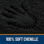 OLANLY Bathroom Runner Rugs 59x20, Extra Soft Absorbent Chenille Bath Rugs - Image 3