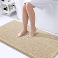 OLANLY Bathroom Runner Rugs 45x27, Extra Soft Absorbent Chenille Bath Rugs by OLANLY
