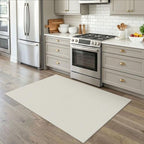 EARTHALL Washable Area Rug, Non Slip Entryway Rug, 4x5 Ft, Cream/Grayish - Image 6