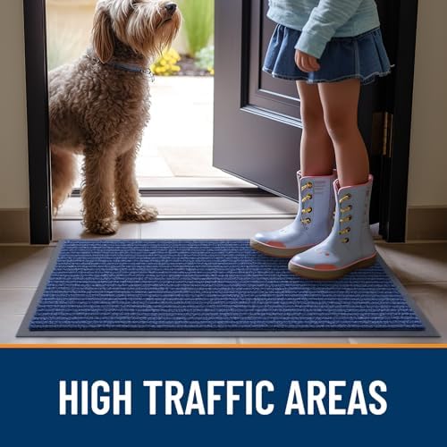 OLANLY 2-Pack Front Door Mats 29.5x17, Waterproof Heavy-Duty Doormats - Image 7