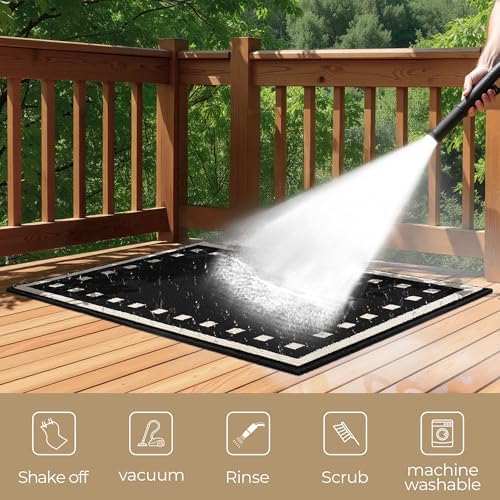 GRANNY SAYS Indoor Outdoor Doormat 32x48 Non-Slip Washable Entry Mat - Image 5
