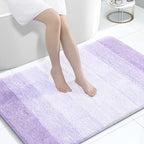 OLANLY Large Bathroom Rugs 44x32, Extra Soft Absorbent Microfiber Bath Rugs by OLANLY