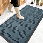 OLANLY Front Door Mat Outside Entrance 47x23, Waterproof Heavy-Duty Doormat by OLANLY