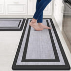 Mattitude Kitchen Mats Set of 2,Cushioned Anti-Fatigue Non-Skid Rug Sets by Mattitude