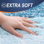 OLANLY Bathroom Runner Rug 47x20, Extra Soft Absorbent Microfiber Bath Rugs - Image 2