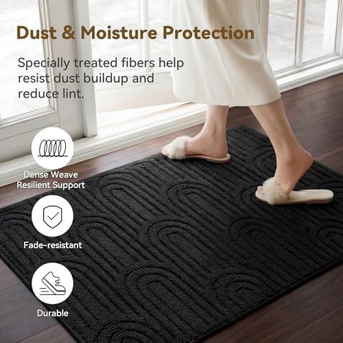 GRANNY SAYS Indoor Outdoor Doormat 20x32 Non-Slip Washable Entry Mat - Image 6