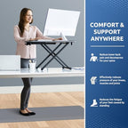 0.8" Thick Kitchen Mat Cushioned Anti Fatigue Rug Comfort Floor Mats - Image 4