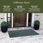 WaterHog Boxwood Front Door Mat Indoor Outdoor Entrance, All-Weather Mats - Image 3