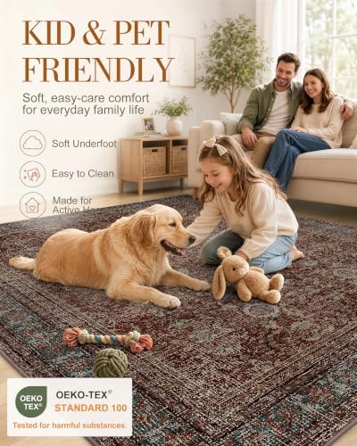OLANLY 3x6 Washable Runner Rug, Soft Non Slip Carpet for Hallway Kitchen - Image 5