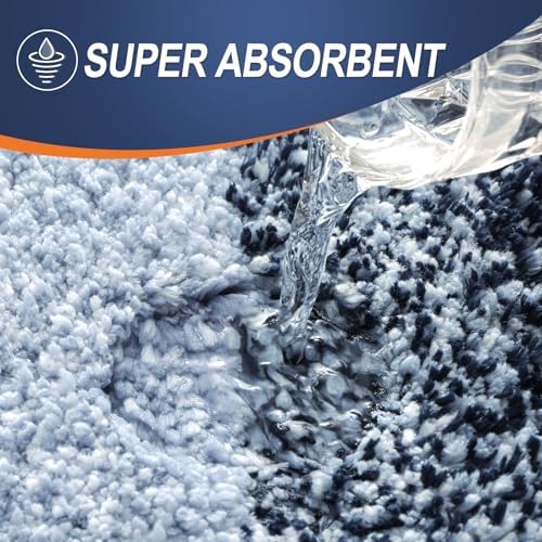 OLANLY Bathroom Rugs Mat 34x21, Extra Soft Absorbent Microfiber Bath Rugs - Image 4