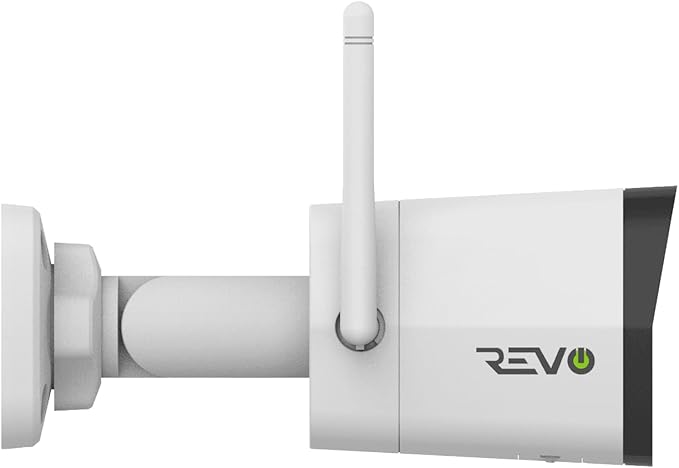Revo Ultra Wireless 4-Channel Security System NVR with 1TB HDD, 4X 1080p (2MP) Indoor/Outdoor IR Wi-Fi Bullet Cameras, 105° Coverage, Remote Access via Smartphone, PC and MAC (No Monthly Fees)