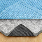 RUGPADUSA - Dual Surface - 8'x11' - 3/8" Thick - Felt + Rubber - Enhanced Non-Slip Rug Pad - Adds Comfort and Protection - for Hard Surface Floors by RUGPADUSA