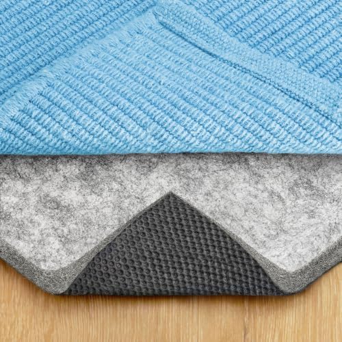 RUGPADUSA - Dual Surface - 11'x14' - 3/8" Thick - Felt + Rubber - Enhanced Non-Slip Rug Pad - Adds Comfort and Protection - for Hard Surface Floors by RUGPADUSA