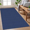 EARTHALL Washable Entryway Rug, Non Slip Area Rug, 3x5 Ft, Heathered Blue by Unknown