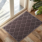 Cosyearn Door Mat, 24x36, Brown, Indoor Outdoor Front Entryway Doormat by Cosyearn