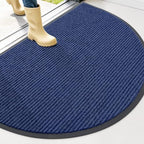 OLANLY Half Circle Front Door Mat 47x32, Waterproof Heavy-Duty Doormat by OLANLY