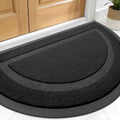 OLANLY Half Circle Front Door Mat Outside 71x23 All-Season Rubber Doormat by OLANLY