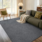6x9 Large Black/White Area Rug Washable Non-Slip for Living Room Bedroom by Unknown
