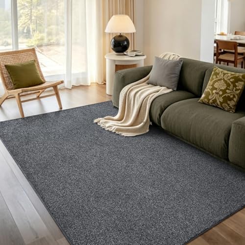 4x6 Black/White Area Rug Washable Non-Slip Soft for Bedroom Living Room by Unknown