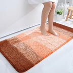 OLANLY Bathroom Runner Rug 40x24, Extra Soft Absorbent Microfiber Bath Rugs by OLANLY