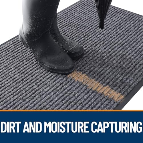 OLANLY 2-Pack Front Door Mats 35x23, Waterproof Heavy-Duty Doormats - Image 5