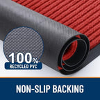 OLANLY Front Door Mat 71x47, Waterproof Heavy-Duty Indoor Outdoor Doormat - Image 3