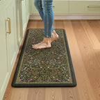 Collive Cushioned Anti Fatigue Kitchen Sink Mats, Olive Green 20"x39" by Collive