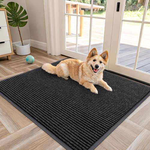 OLANLY Front Door Mat 40x32, Waterproof Heavy-Duty Indoor Outdoor Doormat by OLANLY